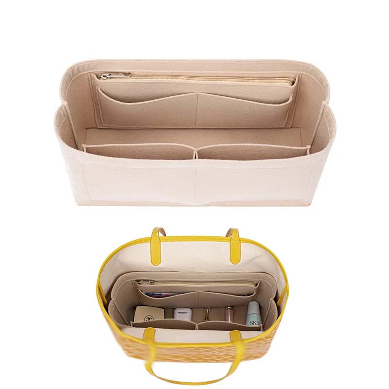 Luxury Bags Goyard - Saco de inserção de feltro organizador