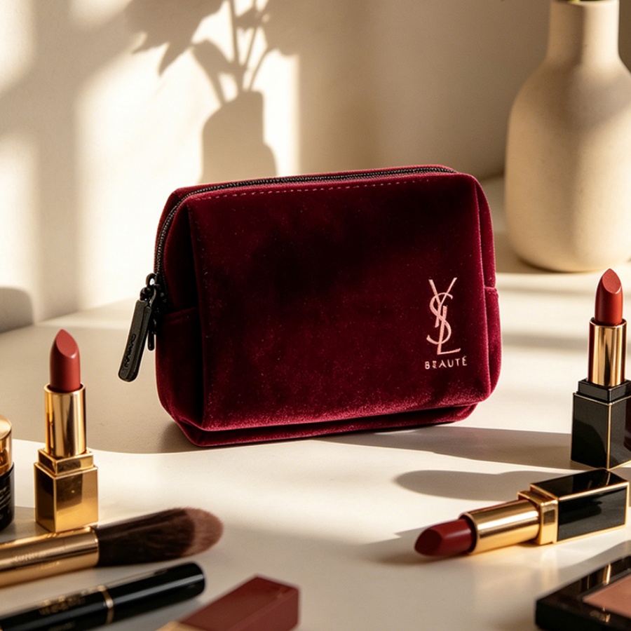 Luxury Designer Bags Ysl - Bolsa de cosméticos quadrada portátil de