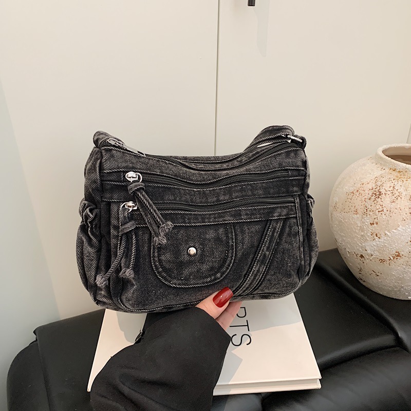 Bolsa de Ombro Transversal Fem - Luxury Bags Denim avaliação e preço
