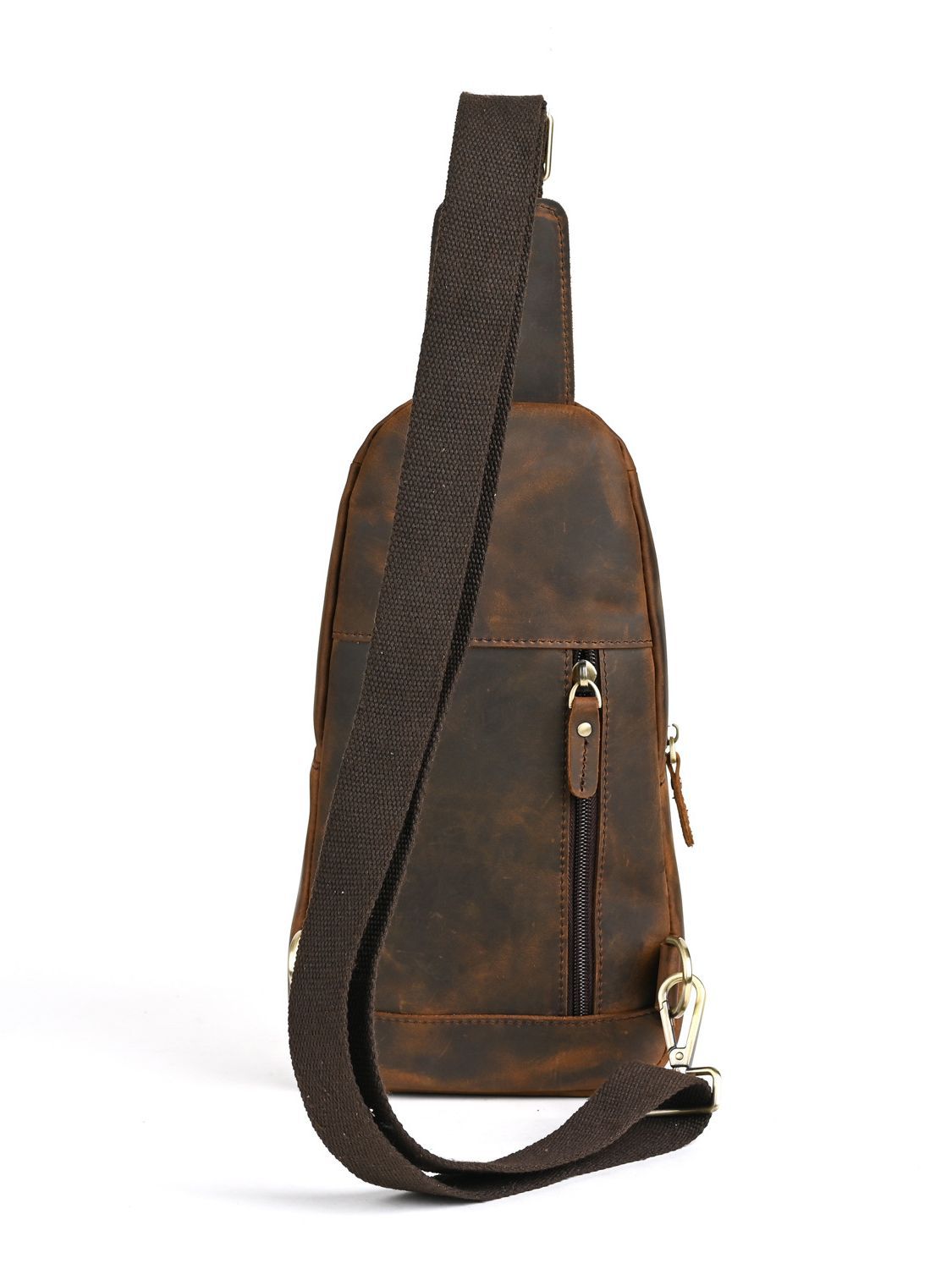 Bolsa de Peito Masculina de Lu - Luxury Bags Leather avaliação e preço