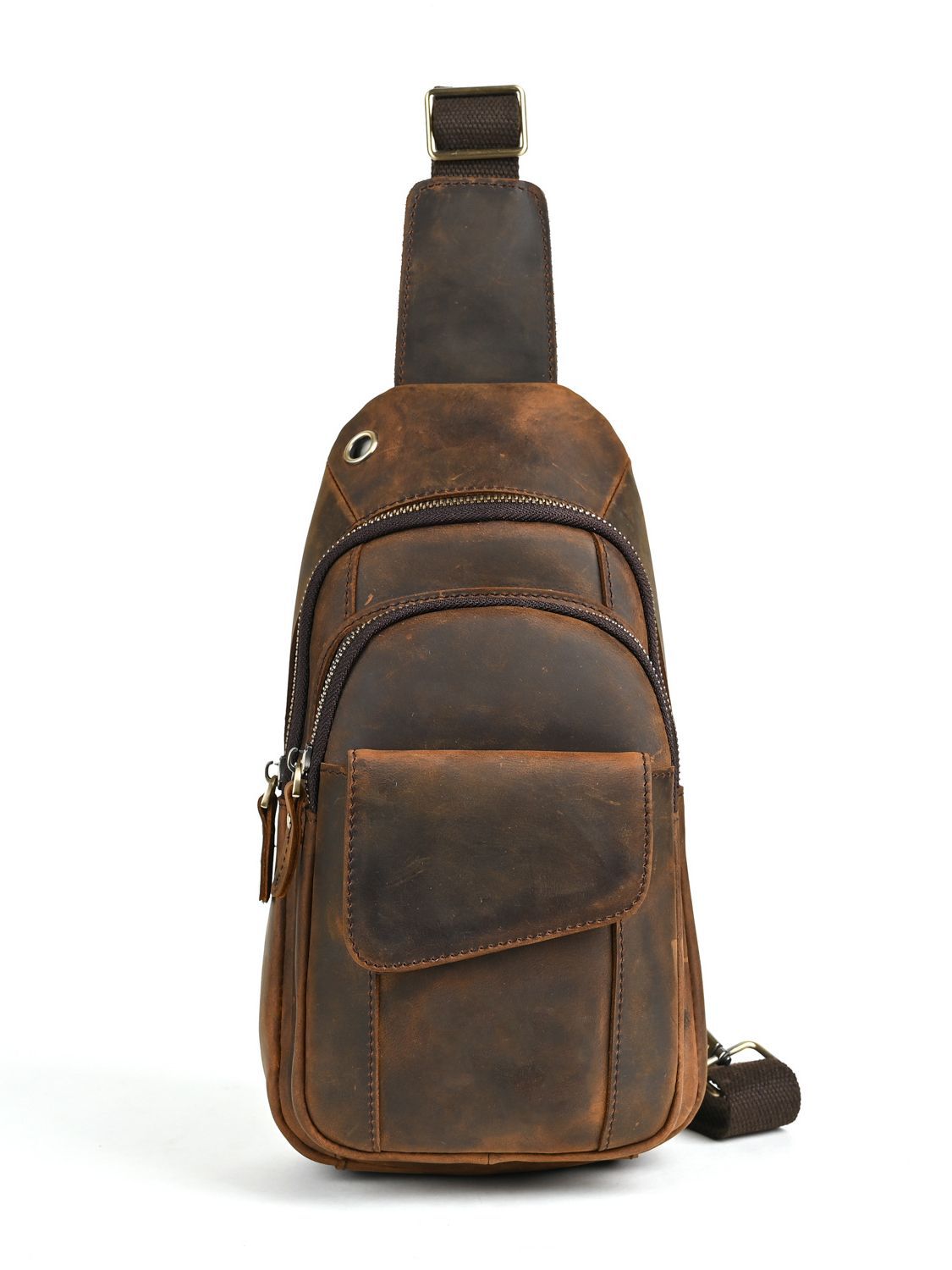 Bolsa de Peito Masculina de Lu - Luxury Bags Leather avaliação e preço