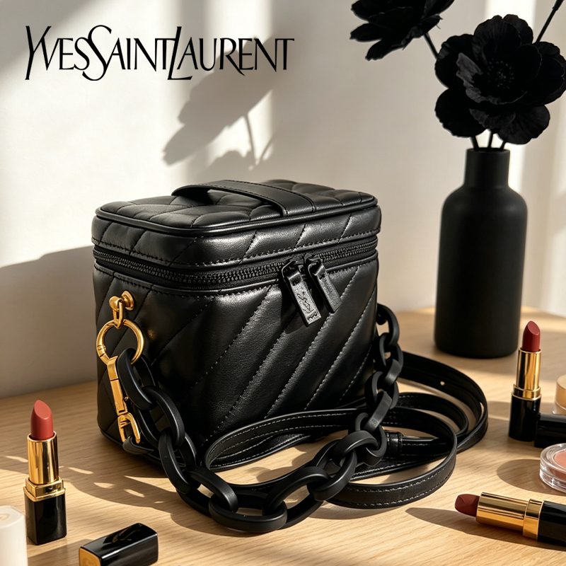 Bolsa de Cosméticos Mini YSL P - Luxury Designer Bags Ysl avaliação e preço
