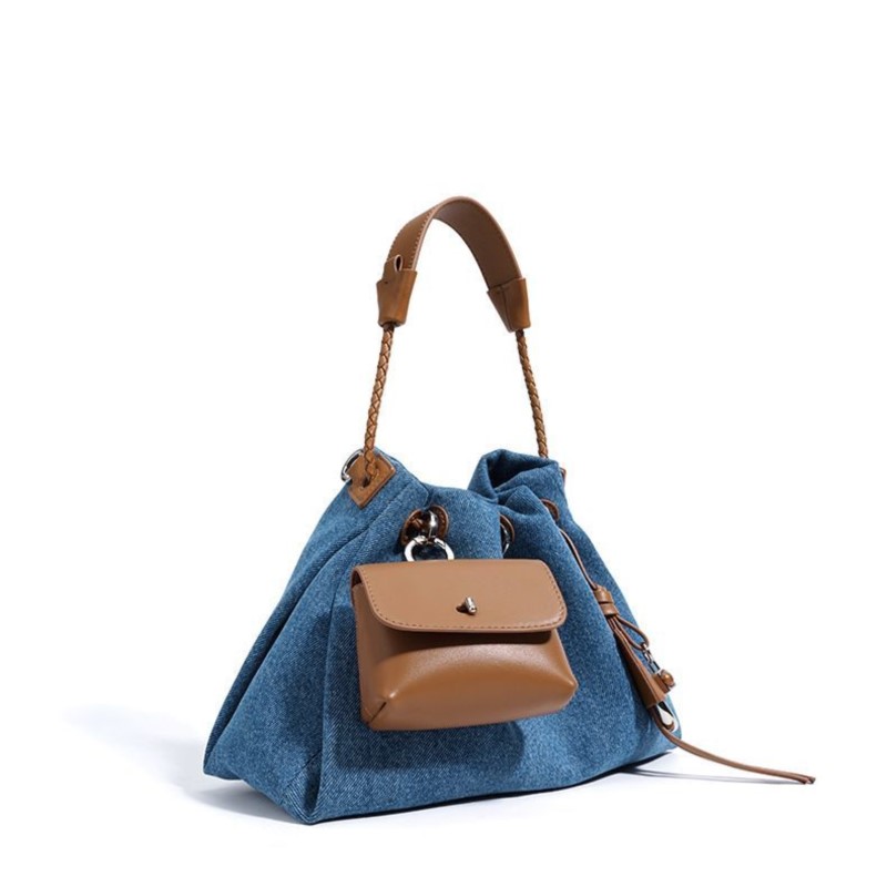 Jiaerdi high street denim bald - Luxury Bags Denim avaliação e preço