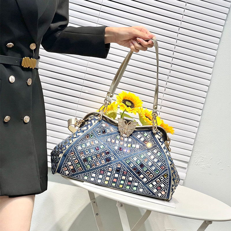 2026 Nova Bolsa de Mão Feminin - Luxury Bags Denim avaliação e preço