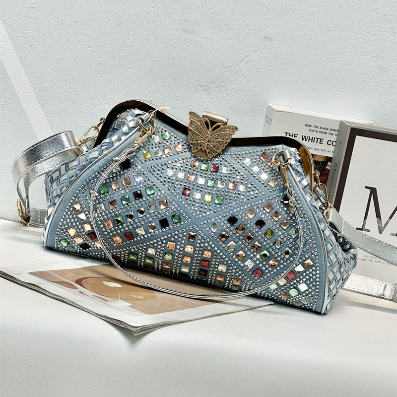 2026 Nova Bolsa de Mão Feminin - Luxury Bags Denim avaliação e preço