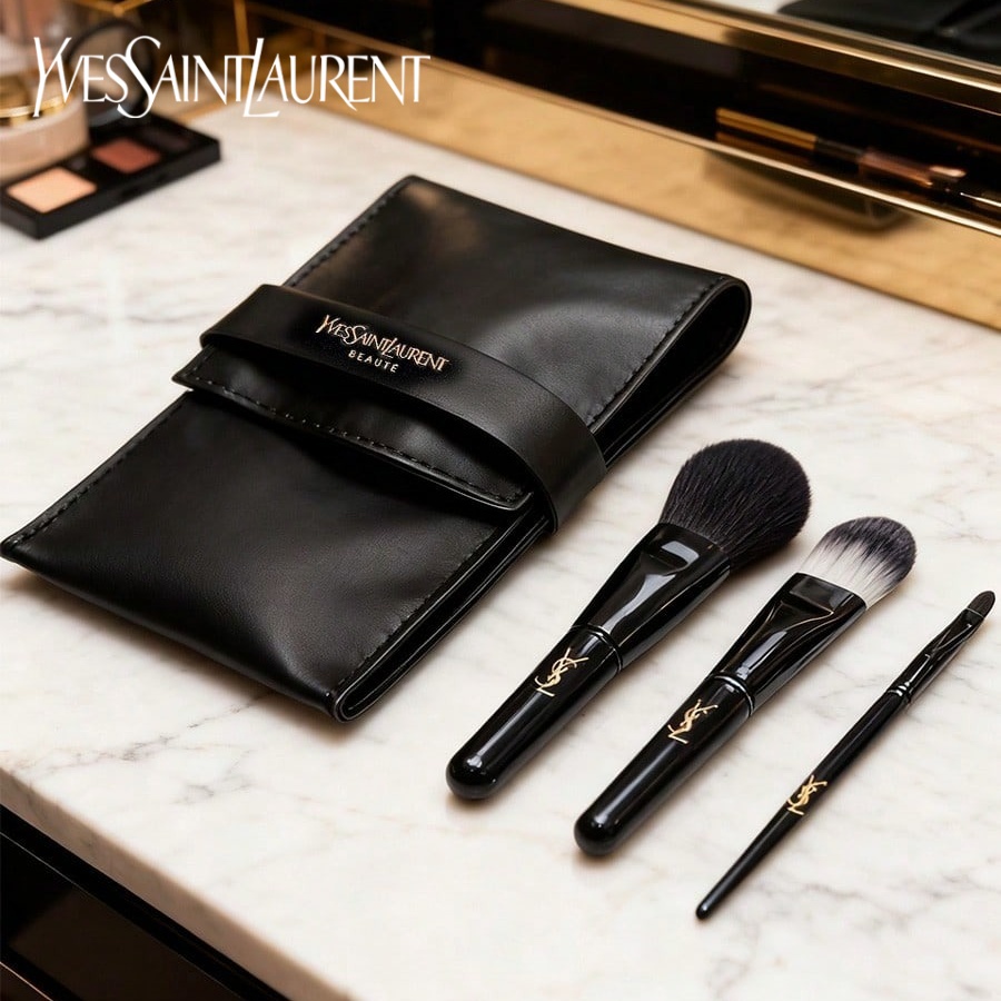 Kit de Pincéis de Maquiagem Es - Luxury Designer Bags Ysl avaliação e preço