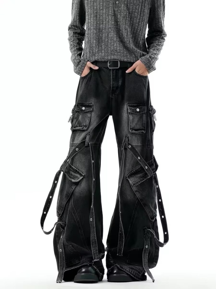 Calça Cargo Baggy Masculina Pr - Luxury Bags Denim avaliação e preço