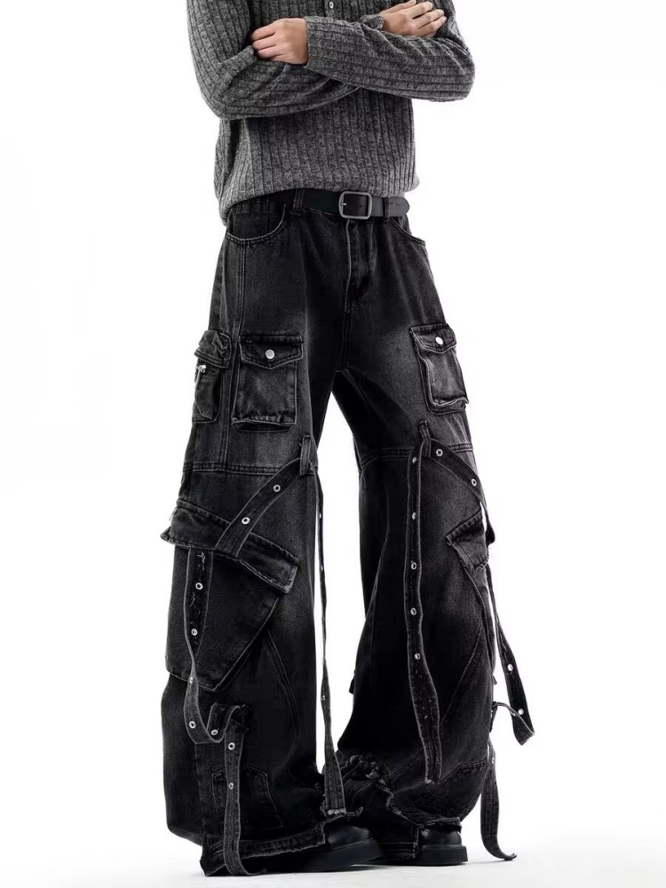 Calça Cargo Baggy Masculina Pr - Luxury Bags Denim avaliação e preço