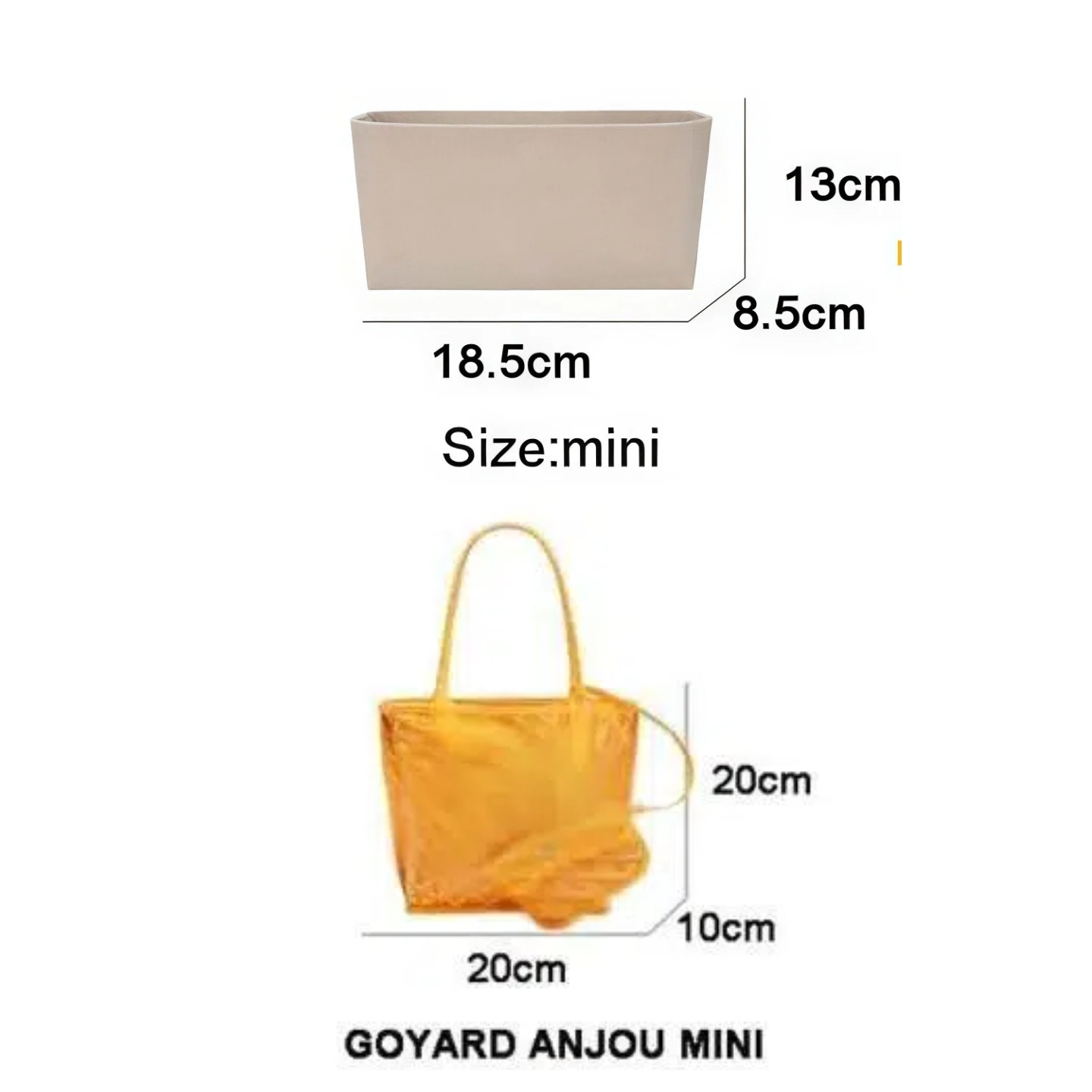 Organizador de Cosméticos em F - Luxury Bags Goyard avaliação e preço